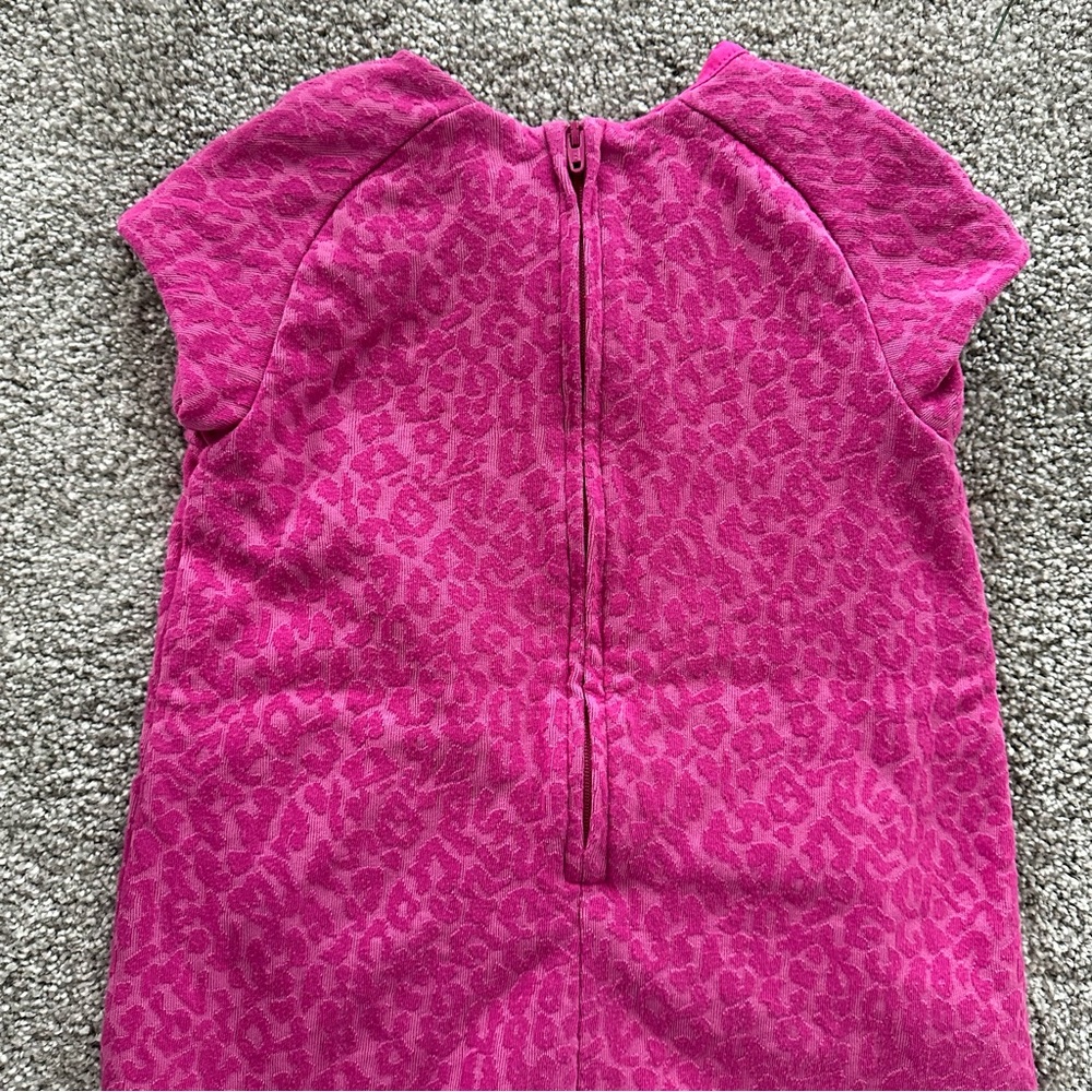 Hartstrings Pink Leopard Rhinestone Dress - Picture 5 of 7